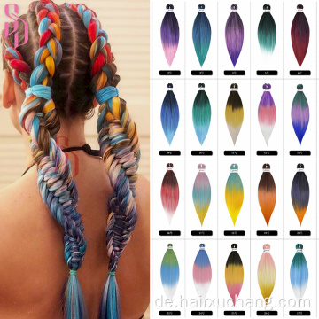 Großhandel Super Easy Braid Synthetic Hair Extensions Braids Haarverlängerungen langes Jumbo -Geflecht